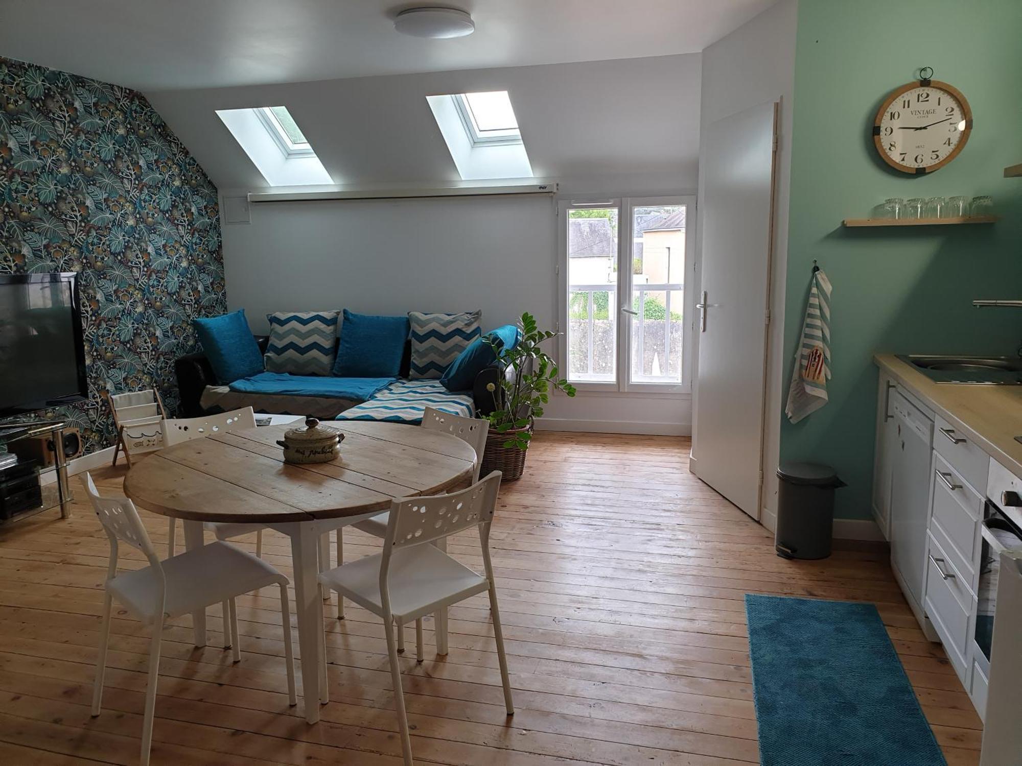 L 'Appartement Du Rocher Château-du-Loir Exteriér fotografie